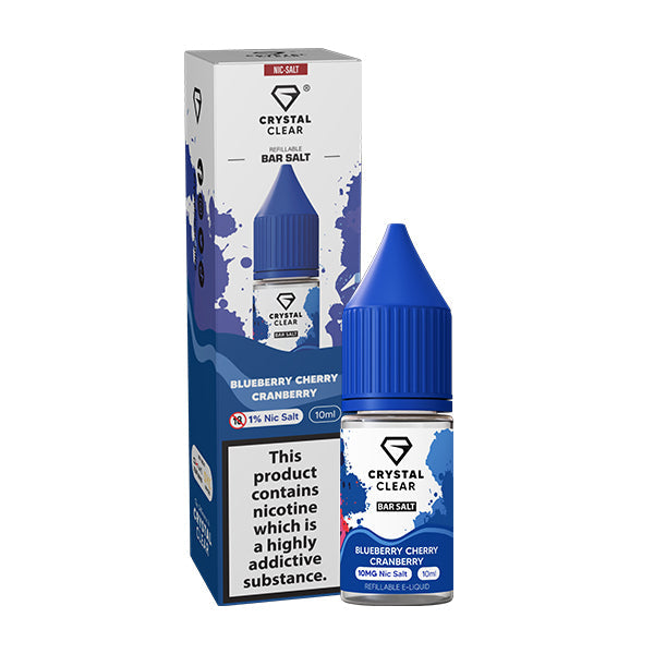 Crystal Clear Bar Salt - Nic salt e-liquids