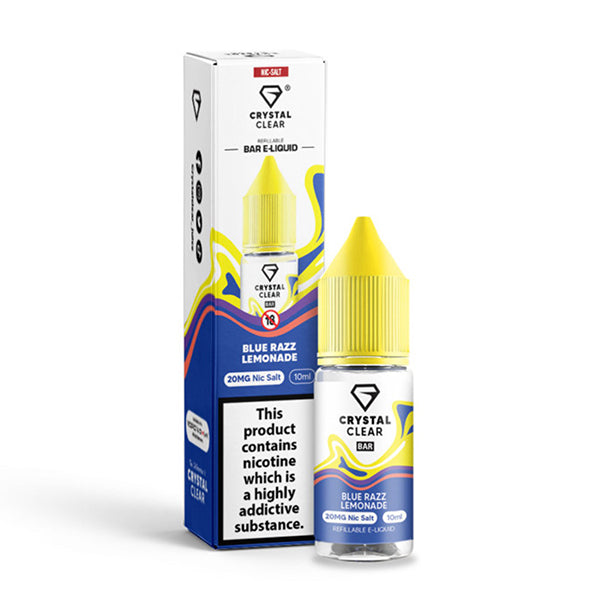 Crystal Clear Bar Salt - Nic salt e-liquids