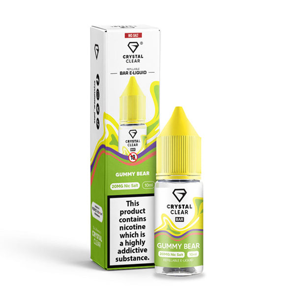 Crystal Clear Bar Salt - Nic salt e-liquids