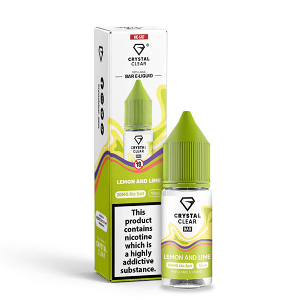 Crystal Clear Bar Salt - Nic salt e-liquids