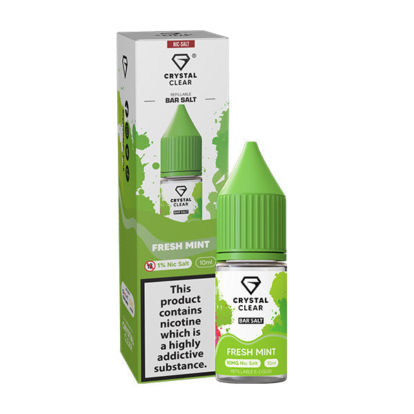 Crystal Clear Bar Salt - Nic salt e-liquids
