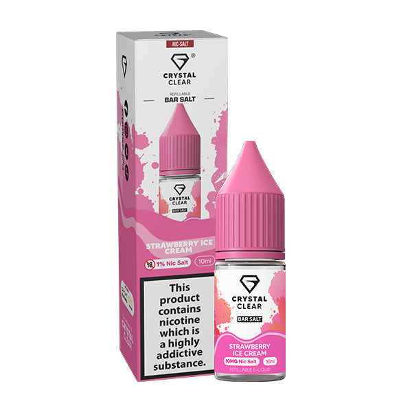 Crystal Clear Bar Salt - Nic salt e-liquids