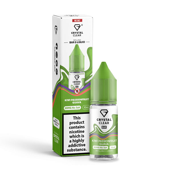Crystal Clear Bar Salt - Nic salt e-liquids