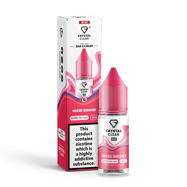 Crystal Clear Bar Salt - Nic salt e-liquids