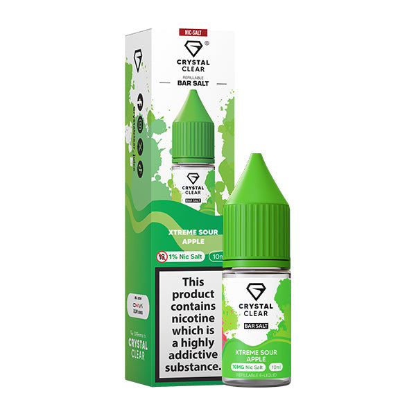Crystal Clear Bar Salt - Nic salt e-liquids