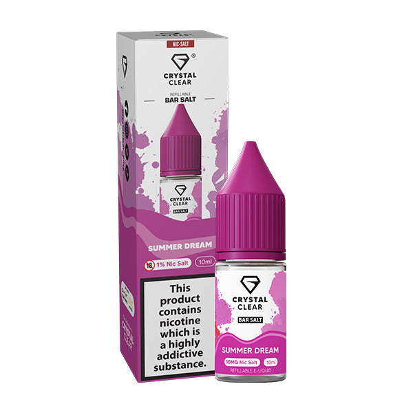Crystal Clear Bar Salt - Nic salt e-liquids