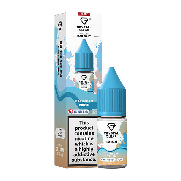 Crystal Clear Bar Salt - Nic salt e-liquids