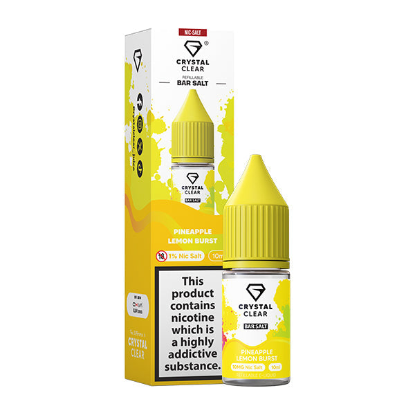 Crystal Clear Bar Salt - Nic salt e-liquids