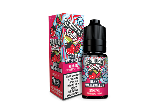 Doozy Seriously Salty Berry Watermelon Nic Salt E Liquid