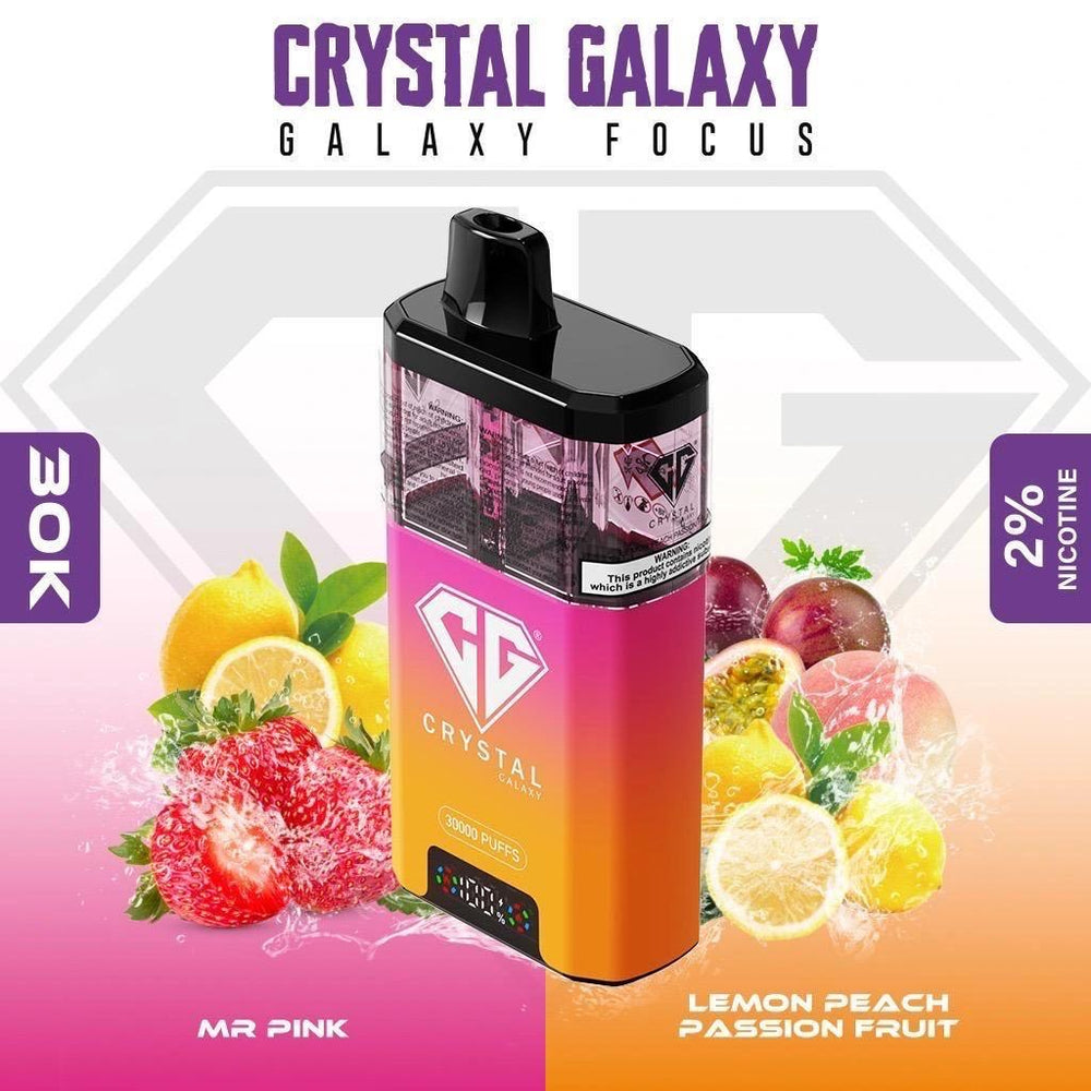 Crystal Galaxy 30K Puff - The Ultimate Vaping Universe!