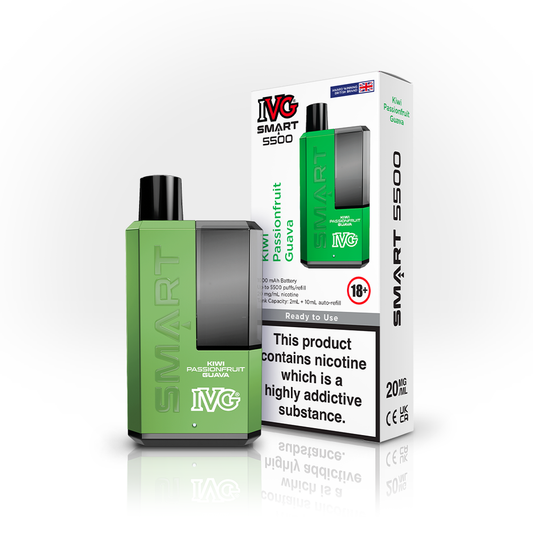 IVG Smart 5500 Disposable Vape - Kiwi Passion Fruit Guava