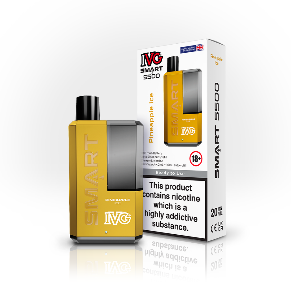 IVG Smart 5500 Disposable Vape - Pineapple Ice