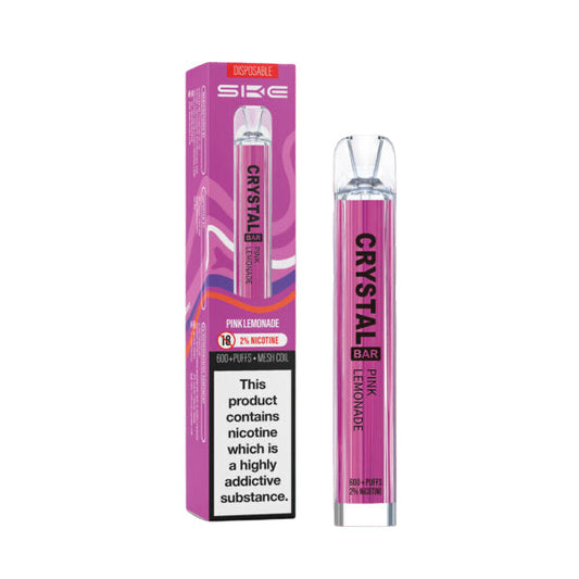 SKE Crystal Bar 600: Elegance Meets Exceptional Flavor - Pink Lemonade