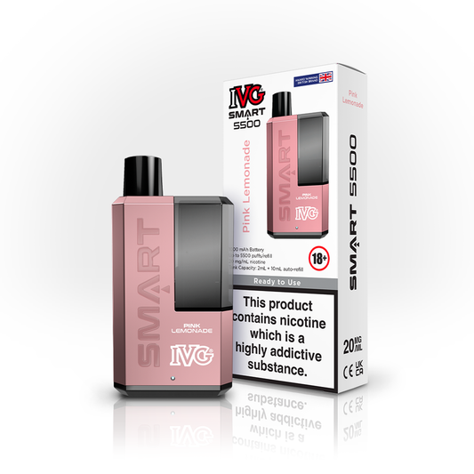 IVG Smart 5500 Disposable Vape - Pink Lemonade