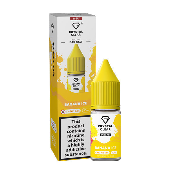 Crystal Clear Nic Salt – Pure Flavor, Smooth Perfection!