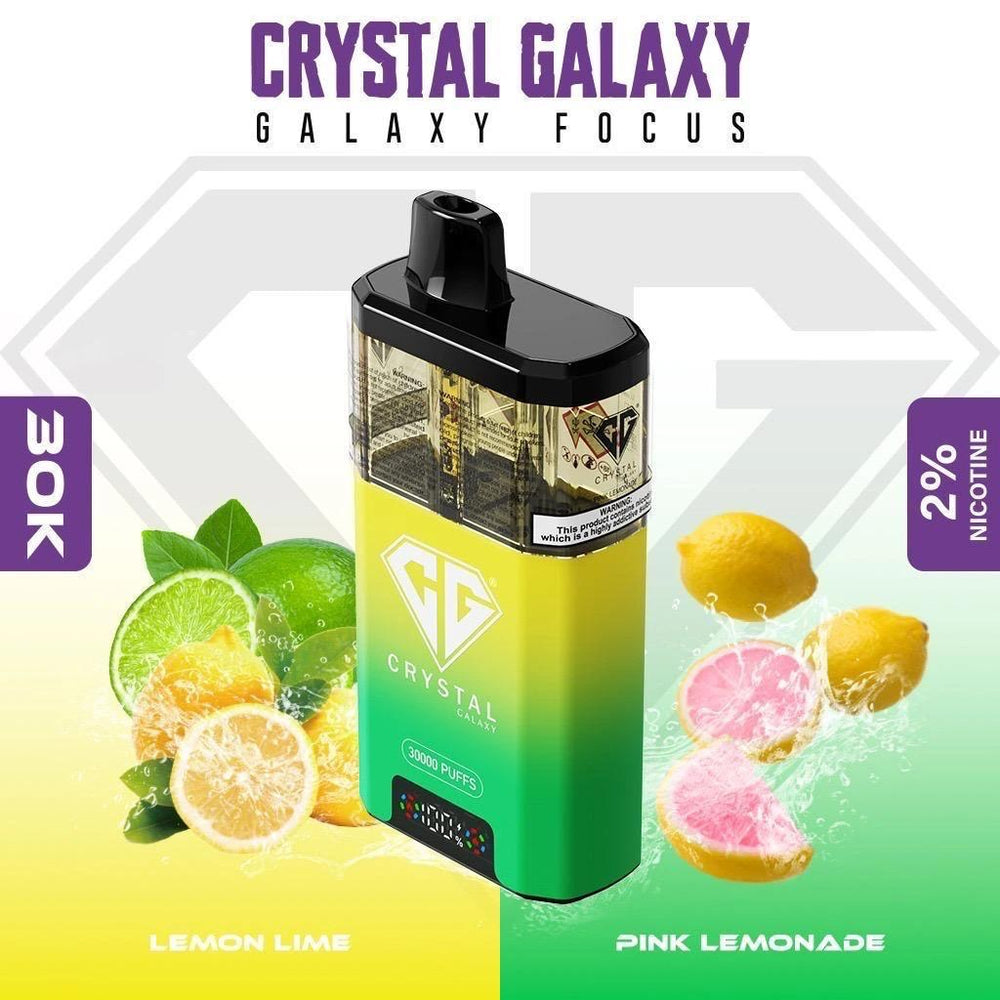 Crystal Galaxy Focus 30K Disposable Vape - Dual Flavor