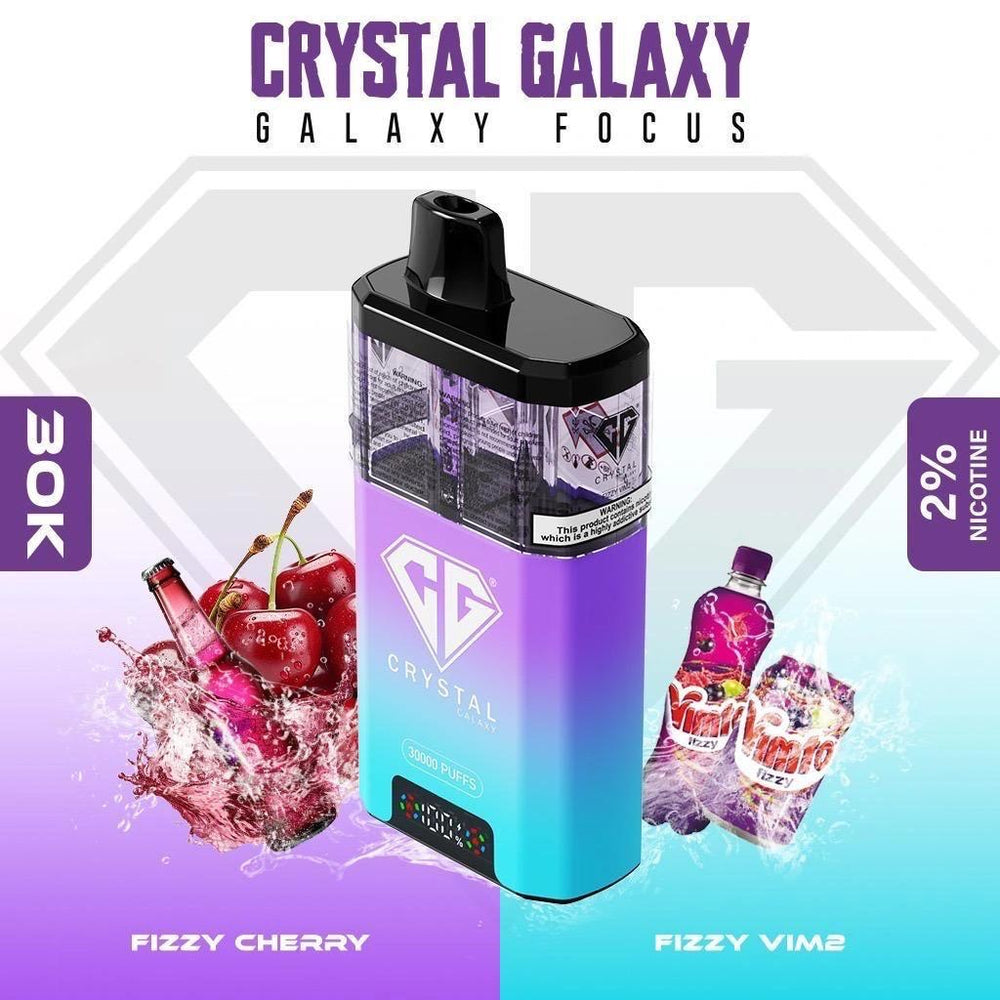 Crystal Galaxy Focus 30K Disposable Vape - Dual Flavor