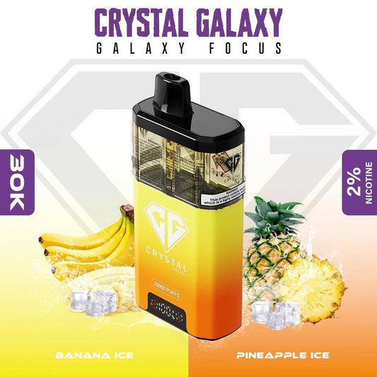 Crystal Galaxy Focus 30K Disposable Vape - Dual Flavor