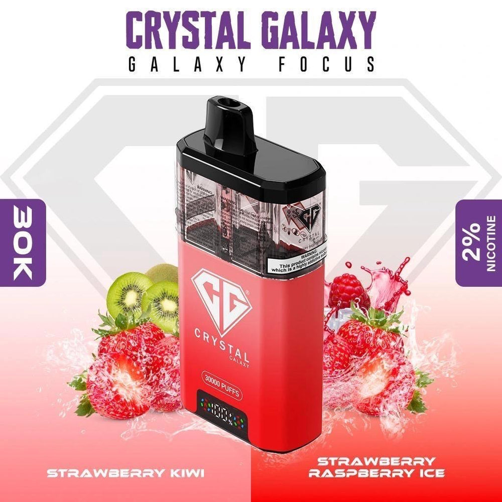 Crystal Galaxy Focus 30K Disposable Vape - Dual Flavor