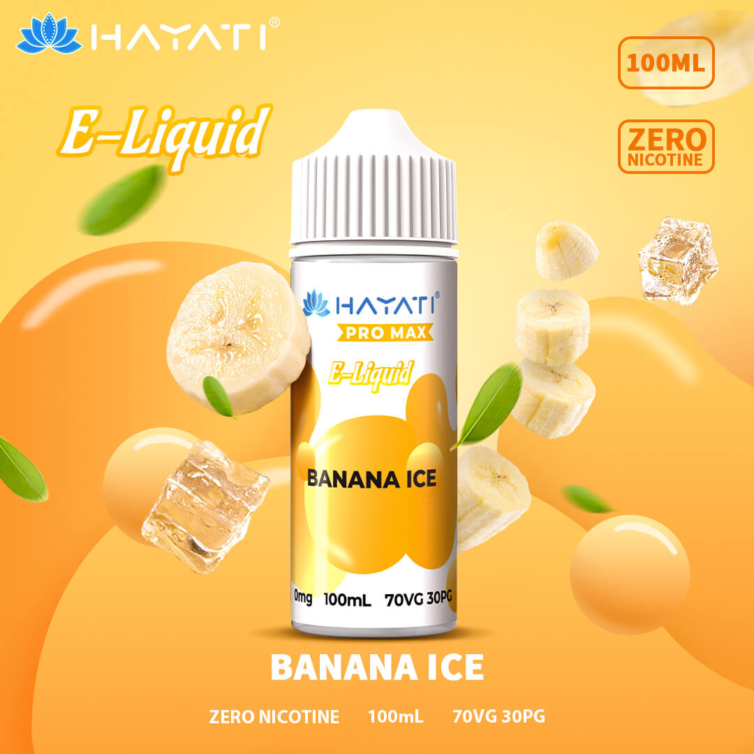 Hayati Pro Max E-Liquid – 100ml Short fill - Pure Flavor, Ultimate Clouds!