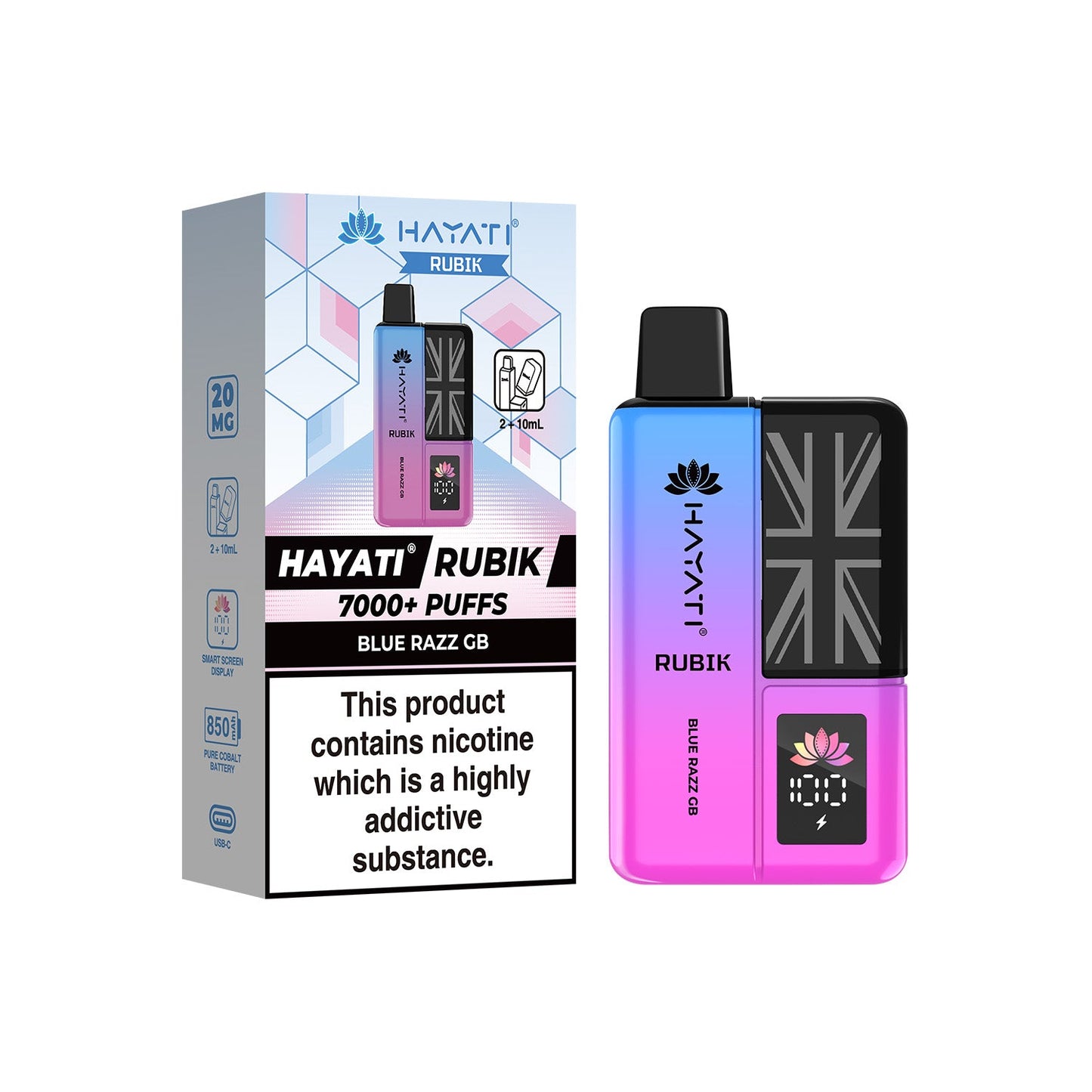 Hayati Rubik 7000 - Blue Razz GB