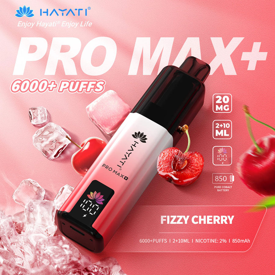 Hayati Pro Max + 6000 – Maximum Puffs, Ultimate Flavor!