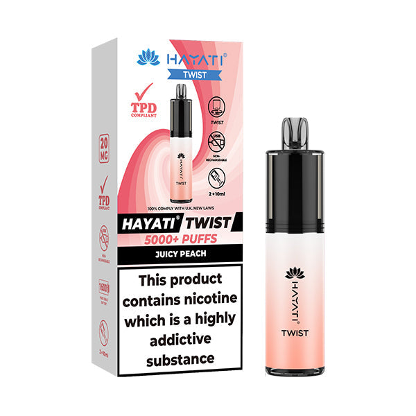 Hayati Twist 5000 - Juicy Peach