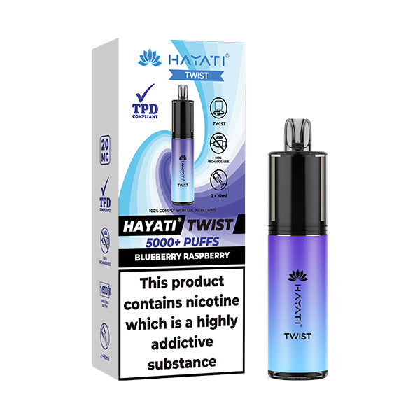 Hayati Twist 5000 - Blueberry  Raspberry