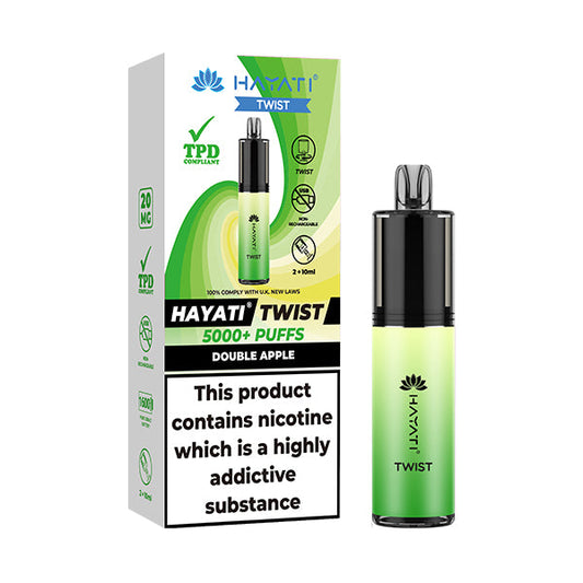 Hayati Twist 5000 - Double Apple