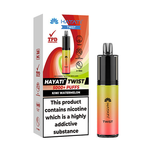 Hayati Twist 5000 - Kiwi Watermelon