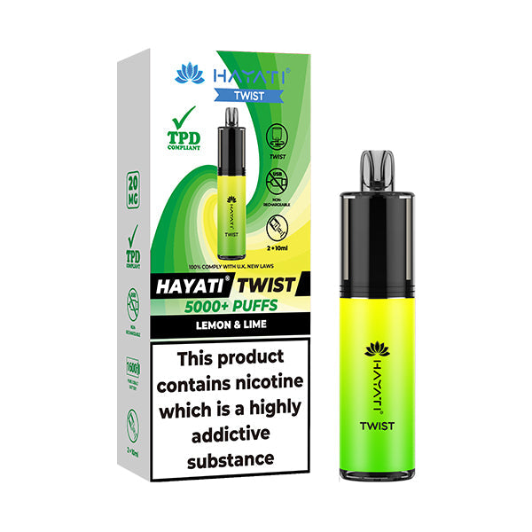 Hayati Twist 5000 - Lemon Lime