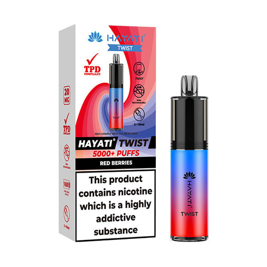 Hayati Twist 5000 - Red Berries