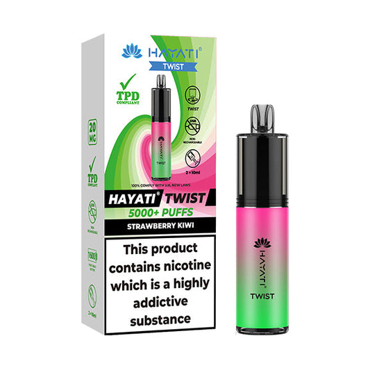 Hayati Twist 5000 - Strawberry Kiwi