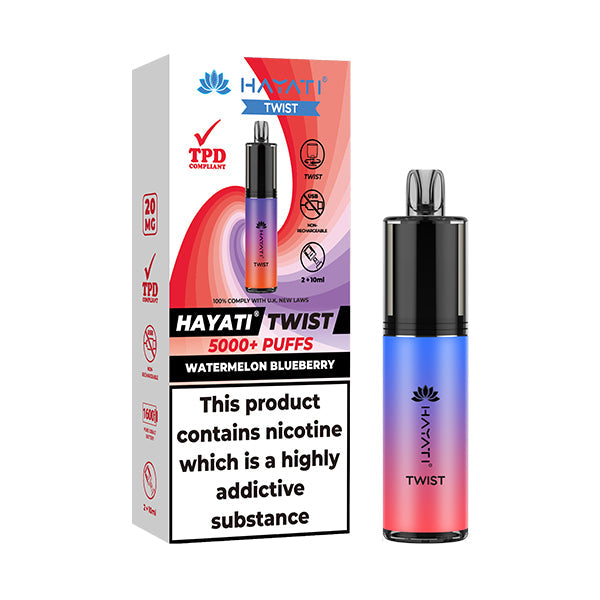 Hayati Twist 5000 - Watermelon Blueberry