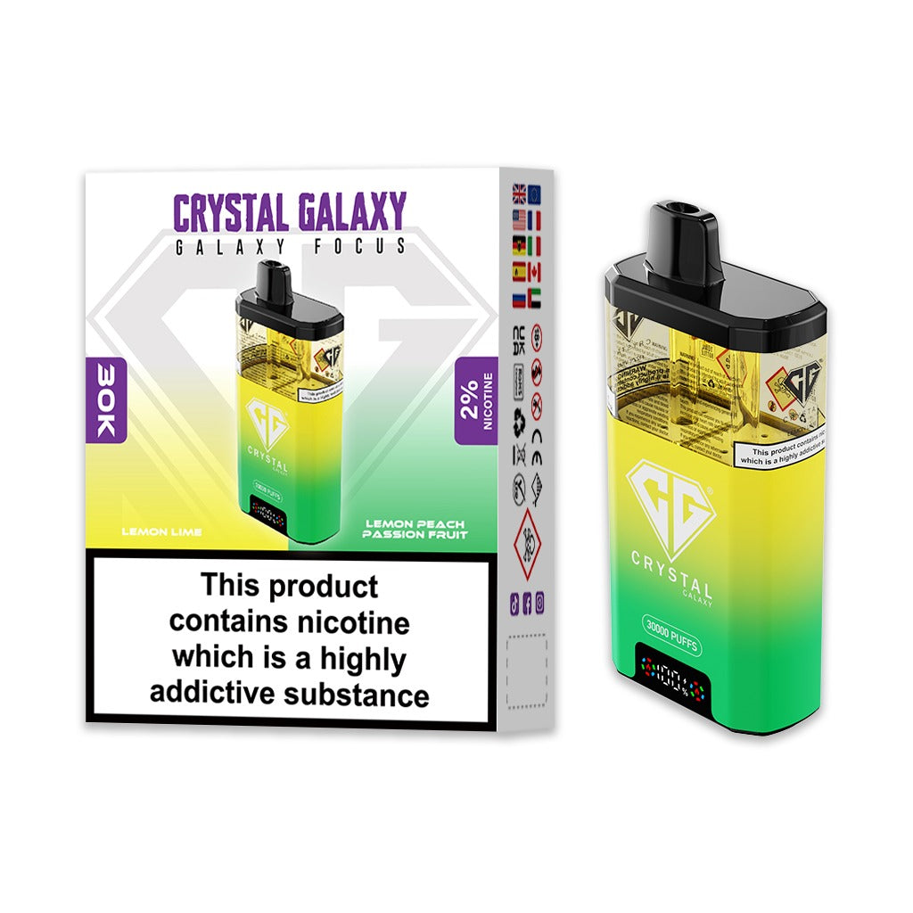 Crystal Galaxy Focus 30K Disposable Vape - Dual Flavor