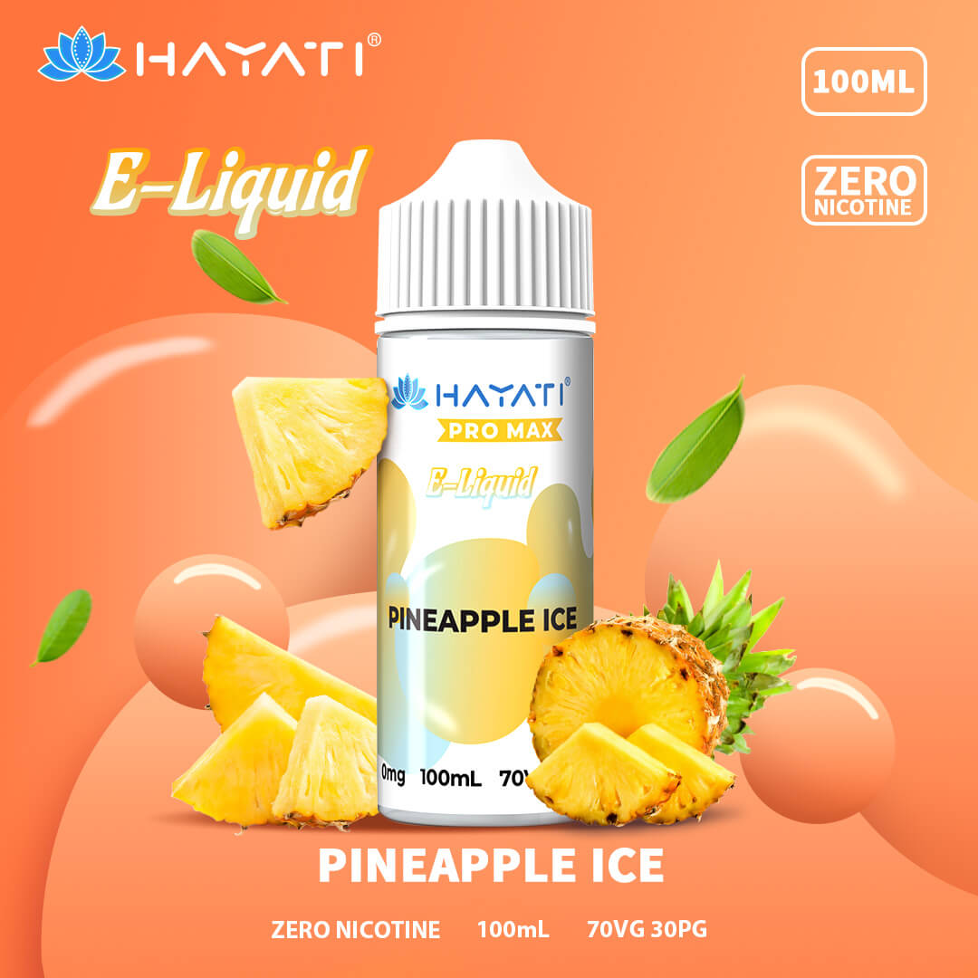 Hayati Pro Max E-Liquid – 100ml Short fill - Pure Flavor, Ultimate Clouds!