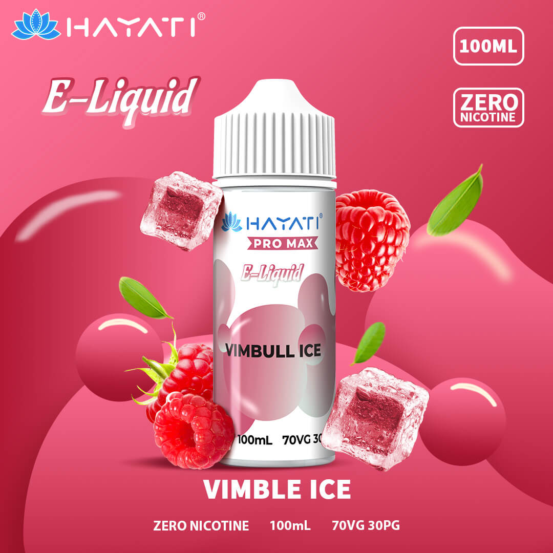 Hayati Pro Max E-Liquid – 100ml Short fill - Pure Flavor, Ultimate Clouds!