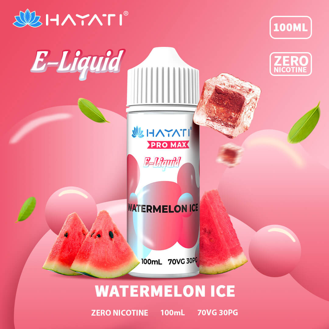 Hayati Pro Max E-Liquid – 100ml Short fill - Pure Flavor, Ultimate Clouds!