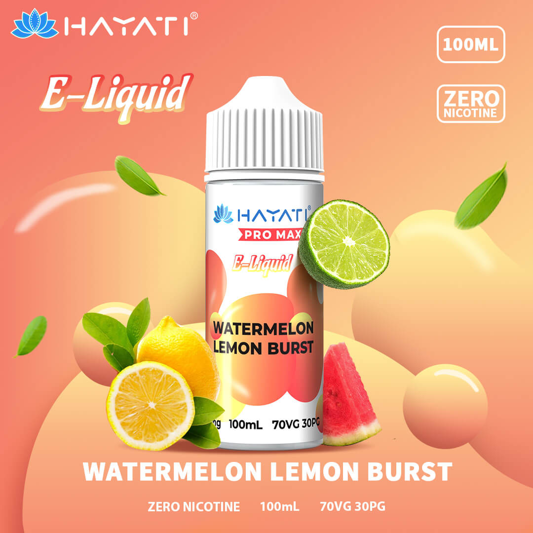 Hayati Pro Max E-Liquid – 100ml Short fill - Pure Flavor, Ultimate Clouds!