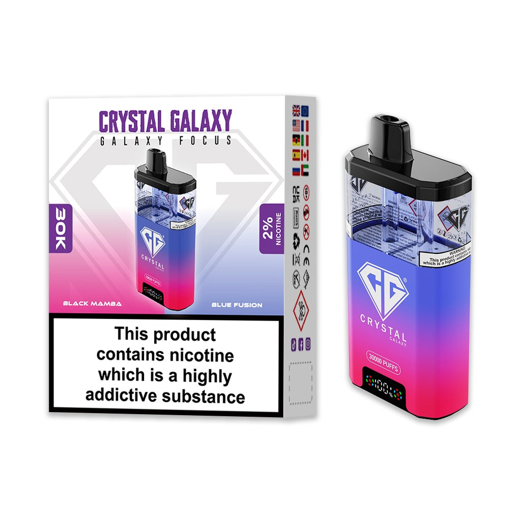 Crystal Galaxy Focus 30K Disposable Vape - Dual Flavor