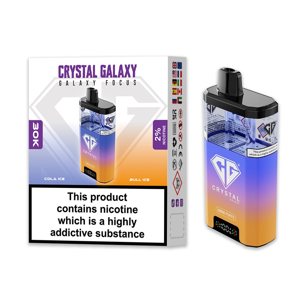 Crystal Galaxy Focus 30K Disposable Vape - Dual Flavor