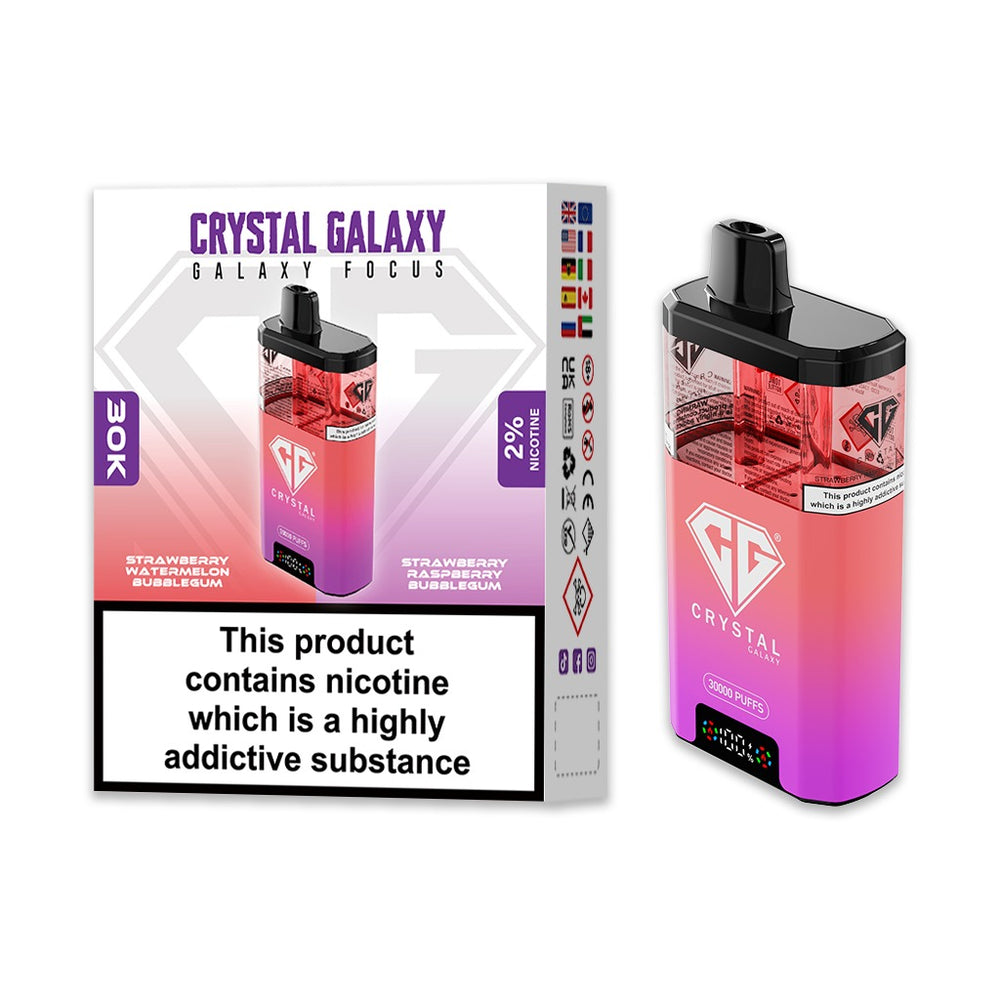 Crystal Galaxy Focus 30K Disposable Vape - Dual Flavor