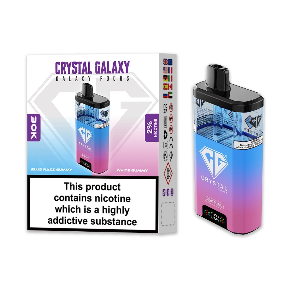 Crystal Galaxy Focus 30K Disposable Vape - Dual Flavor