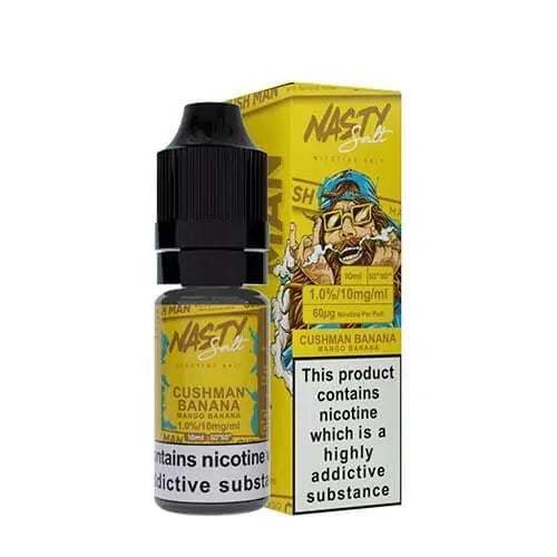 Cushman Banana Nic Salt E-liquid by Nasty Salts