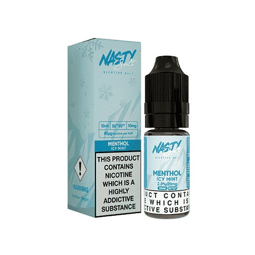 Menthol Nic Salt E-Liquid By Nasty Juice