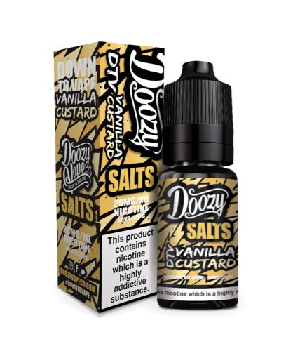 Vanilla Custard Nic Salt E-Liquid By Doozy