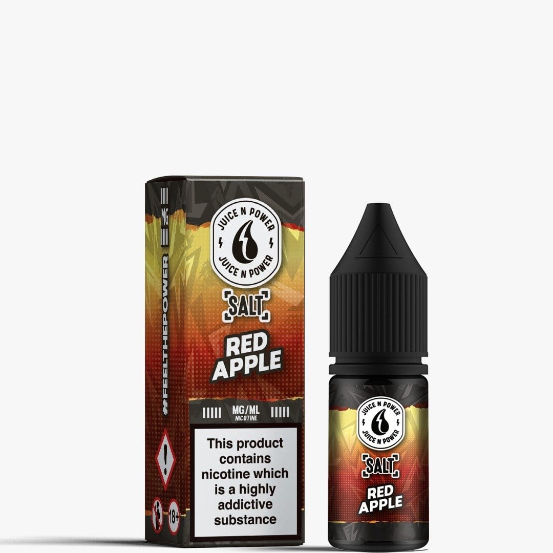 Red Apple Nic Salt E-Liquid by Juice n Power