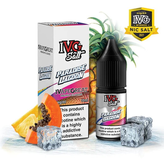 Paradise Lagoon Nic Salt E-Liquid By IVG