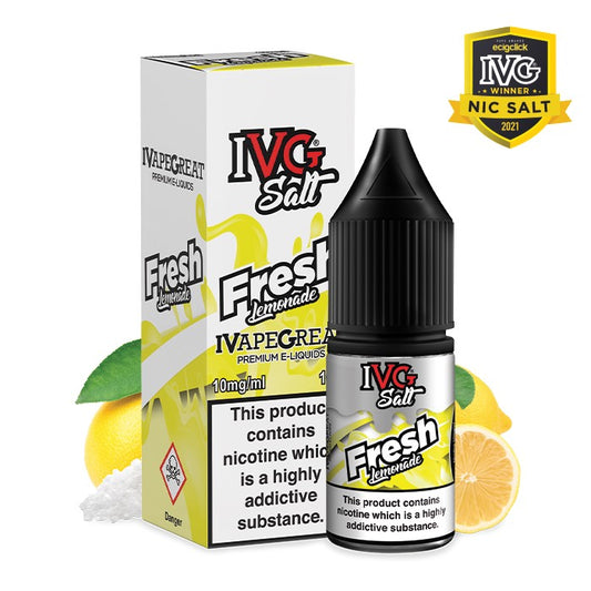 Fresh Lemonade Nic Salt E-Liquid By IVG