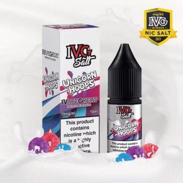 Unicorn Hoops Nic Salt E-Liquid By IVG